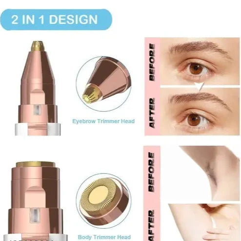 PINUJIT New Painless Lip Hair Removel 2 in 1 Hair Removing